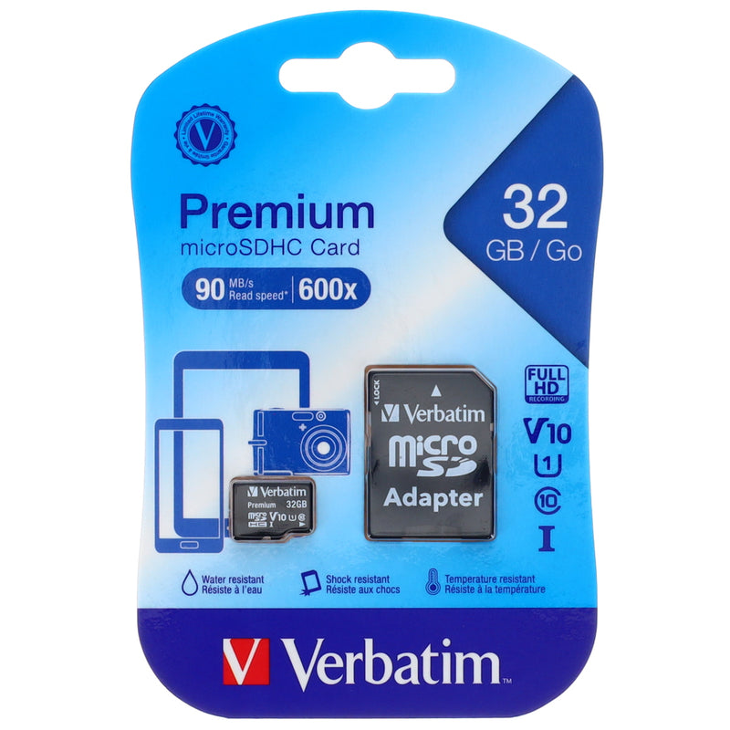 32GB microSDHC Memory Card with Adapter