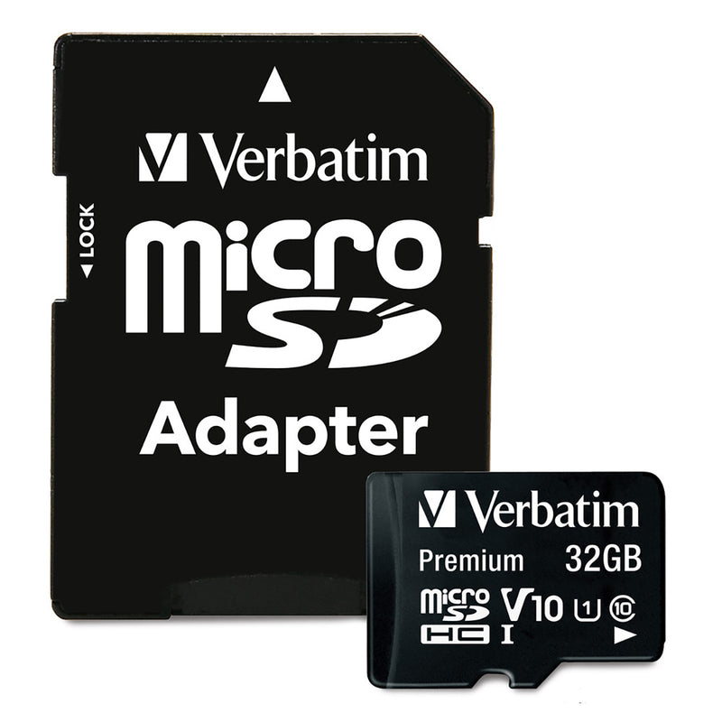 32GB microSDHC Memory Card with Adapter