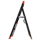 Little Giant Ladders AirWing 5ft Fiberglass Stepladder 15285-001 - BLACK - Like New