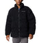 COLUMBIA MENS PUFFECT II SHERPA JACKET - SIZE: MEN M - BLACK - Brand New