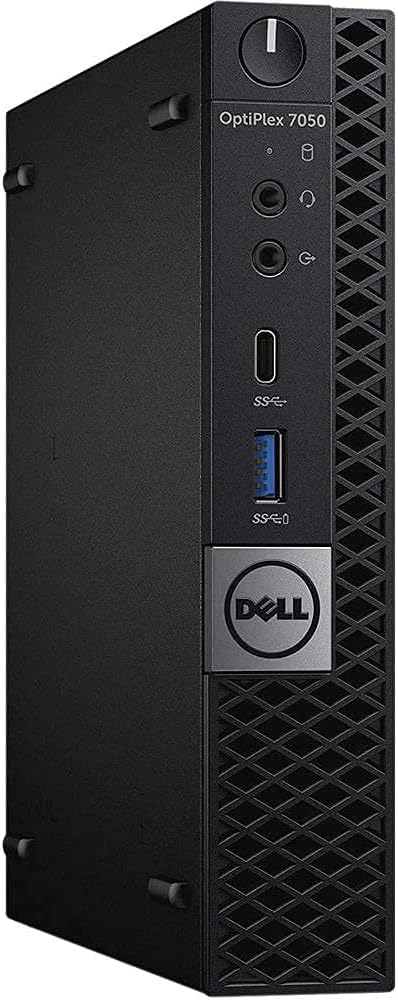 Dell Optiplex 7050 Micro Desktop PC i7-6700T 16GB 512GB SSD - BLACK - Like New
