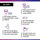 3M PPS (Original Series) Liners, 16351-Case, Large, 28 oz 100 per case - Brand New