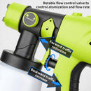 GENERIC CORDLESS PAINT SPRAYER REPLACEMENTY BATTERY NOT INCLUDED - GREEN - Like New