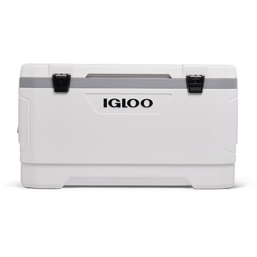 IGLOO COOLERS MARINE SERIES 100 QT - WHITE - Like New