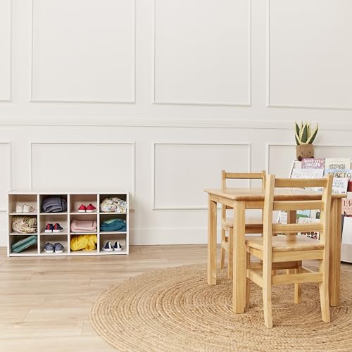 ECR4KIDS STREAMLINE 12 CUBBY TRAY STORAGE CABINET 3X4 CLASSROOM ELR-17432-WW - Like New