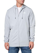 Under Armour Men's Rival Woven Windbreaker Mod Gray/Gray White - Brand New