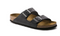 BIRKENSTOCK SIZE 12 IN MENS- ARIZONABS LEATHER - BLACK - SIZE: MEN 12 - BLACK - Like New