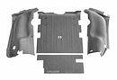 BedRug Jeep Kit BedTred BTTJ97R 97-06 TJ 97-06 REAR 4PC CARGO KIT - Black - Brand New