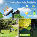 Bosceos Solar Lights Outdoor Waterproof, 30LEDs Solar Spot Pathway Lights - Like New