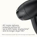 INFINITI PRO BY CONAIR HAIR DRYER 1600W MIGHTY MINI COMPACT BLOW DRYER - BLACK - Like New