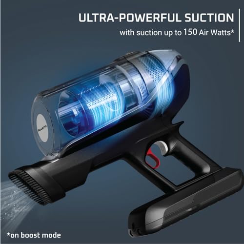 ROWENTA CORDLESS VACUUM CLEANER X-FORCE FLEX 12.60 VACUUM - RED - Like New