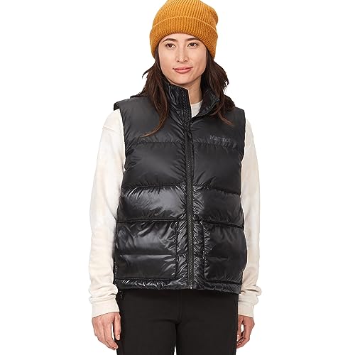 MARMOT WOMEN'S GUIDE DOWN VEST - SIZE: WOMEN L - BLACK - Brand New