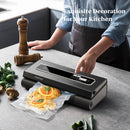 MESLIESE VACUUM SEALER MACHINE 6-IN-1 COMPACT FOOD PRESERVATION SYSTEM - GRAY - Like New
