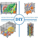 rakkitomato Pool Noodles Holder, DIY Mesh Rolling Storage Organizer Bin - Black - Brand New