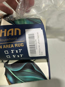 JIN CHAN DOOR MAT 3FT BY 2FT - MULTI - Like New