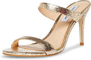 B08Z2TVMK7-NEW Steve Madden Women's Rosalina, Gold Leather, Size 7.5 - Brand New