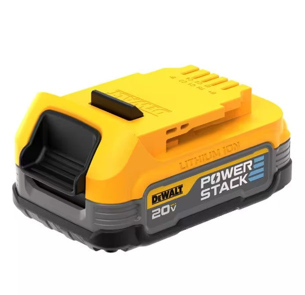 Dewalt 20V MAX POWERSTACK Batteries and Charger Starter Kit - BLACK/YELLOW - Like New