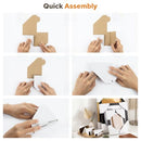 Mat Board Center 100-Pack Adjustable Cardboard Corner Protectors B082J7RDFB - Brand New