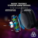 RAZER BARRACUDA WIRELESS GAMING & MOBILE HEADSET RZ04-03790100-R3U1 - BLACK - Like New