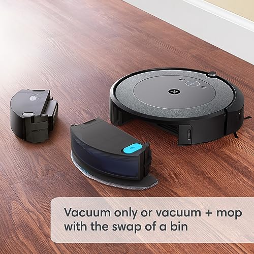 IROBOT ROOMBA COMBO I5+, SELF-EMPTYING ROBOT VACUUM, MOP, CLEAN BY ROOM - BLACK - Brand New