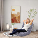GORELAX MEMORY FOAM FLOOR CHAIR 14-POISTION ADJUSTABLE GAMING CHAIR RECLINER - Like New