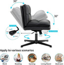DARK ECHO DARKECHO OFFICE CHAIR ARMLESS DESK CHAIR H280 - BLACK - Like New