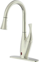 Bio Bidet by Bemis FLOW X Motion Activated Kitchen Faucet - Brushed Nickel - Like New