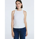 FREE ASSEMBLY WOMEN'S CUTAWAY TANK TOP - SIZE: WOMEN XL - VIVID WHITE - Brand New