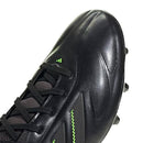 ADIDAS UNISEX ADULT COPA PURE 3 PRO FIRM GROUND SHOES BLACK SIZE 6 MEN/7 WOMEN - Like New
