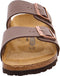 BIRKENSTOCK UNISEX ARIZONA BIRKO-FLOR SANDALS SIZE 43 - MEN 10 - DARK BROWN - Like New