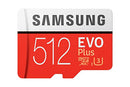 SAMSUNG EVO PLUS MICROSD + ADAPTER MB-MC512HA/EU - Like New