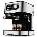 Bonsenkitchen Espresso Machine 15 Bar Coffee Machine Foaming Milk Frother Wand - Brand New