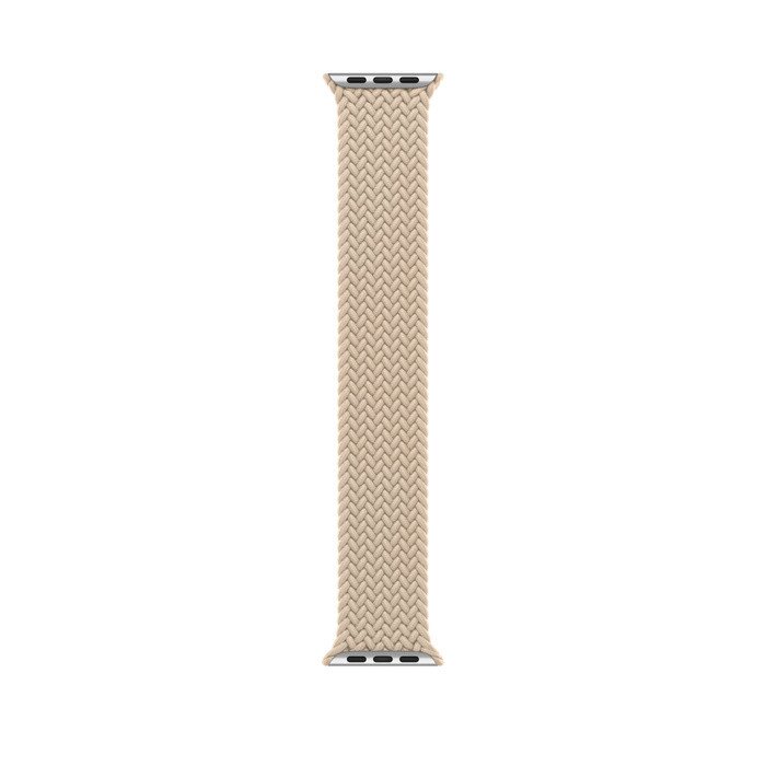APPLE WATCH BRAIDED SOLO LOOP 45MM, SIZE 9 - BEIGE - Like New