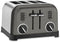 Cuisinart CPT-180BKS Classic 4-Slice Toaster - Black/Stainless Steel Like New