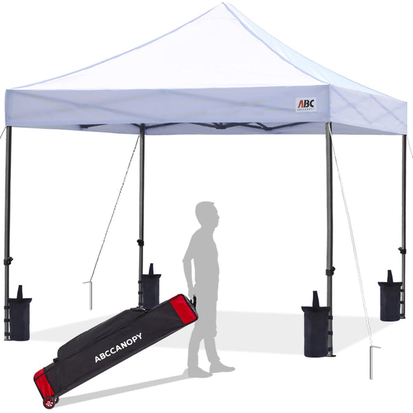 ABCCANOPY PATIO POP UP CANOPY TENT 10X10 COMMERCIAL-SERIES - - Scratch & Dent