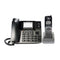 Motorola ml1250 4 line Corded/Cordless Phone System 1 handset - Black/Silver Like New