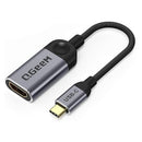 QGEEM USB C TO HDMI ADAPTER 4K CABLE USB TYPE-C TO HDMI ADAPTER - GRAY - Like New