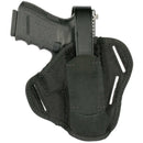 BLACKHAWK NYLON 3-SLOT PANCAKE HOLSTER 40PC04BK - MATTE BLACK Like New