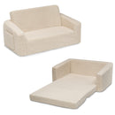 Delta Children Cozee Flip-Out Sherpa 2-in-1 Convertible Sofa to Lounger - Brand New