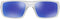 OAKLEY Oo9239 Crankshaft Sunglasses - Violet Iridium Polarized/Matte Clear - Like New