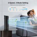 VCK 13'' Tower Fan for Bedroom, 27ft/s Bladeless Fan with 3 Speeds, 3 Modes, 90° - Like New