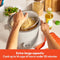 BELLA RICE COOKER WITH STEAMER, 400 WATT - OATMILK - Like New