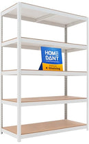 HOMEDANT HOUSE LIFT-BEAM WHITE BOLTLESS HEAVY DUTY GARAGE - Scratch & Dent