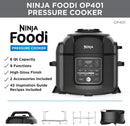 Ninja OP401 8-Qt. Foodi All-in-One Multi-Cooker, 8-Quart - - Scratch & Dent