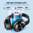 MPWHYL ACTIVE NOISE CANCELLING HEADPHONES WIRELESS BLUETOOTH 5.3 - BLACK - Like New