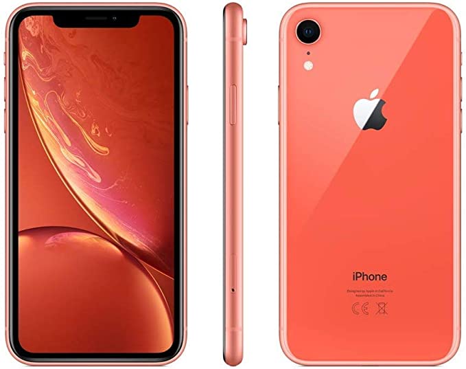 For Parts: APPLE IPHONE XR 64GB AT&T MT3Q2LL/A - CORAL - PHYSICAL DAMAGED