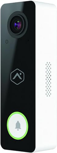 ALARM.COM ADC-VDB750 WIFI 2MP VIDEO DOORBELL CAMERA TWO-WAY AUDIO - WHITE - Like New