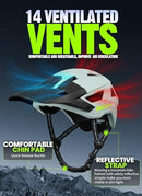 SAFUTY1ST MOUNTAIN BIKE HELMET FOR ADULTS LIGHTWEIGHT IMPACT-RESISTANT LARGE - Like New