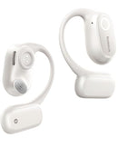 Baseus Open-Ear Headphones, Hi-Res Wireless Audio with LDAC, Rich Bass, White - Like New