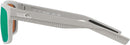 Costa Baffin Sunglasses 06S9030 - Light Grey/Green Mirror - Like New